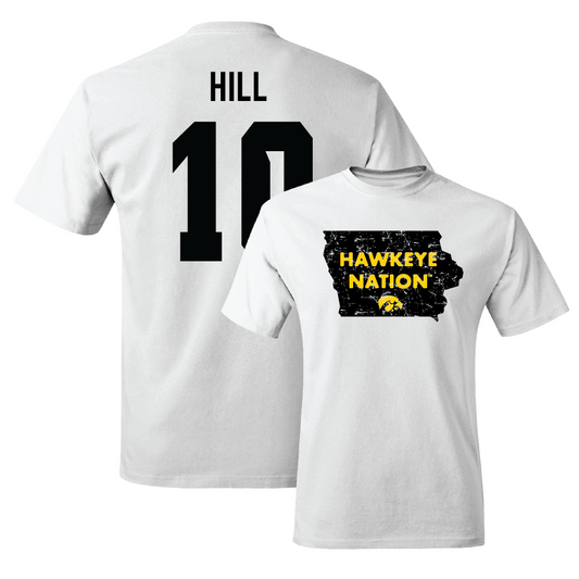 White Football State Comfort Colors Tee - Deacon Hill