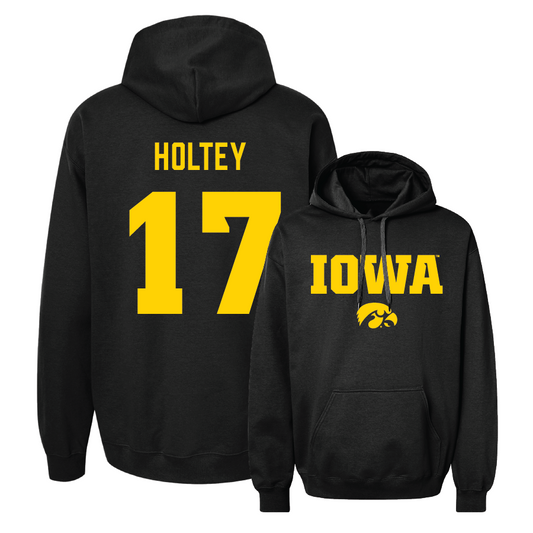 Women's Soccer Black Classic Hoodie - Delaney Holtey