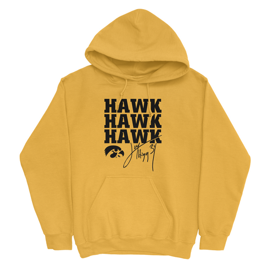 EXCLUSIVE RELEASE: Jay Higgins "Hawk Hawk Hawk" Gold Hoodie