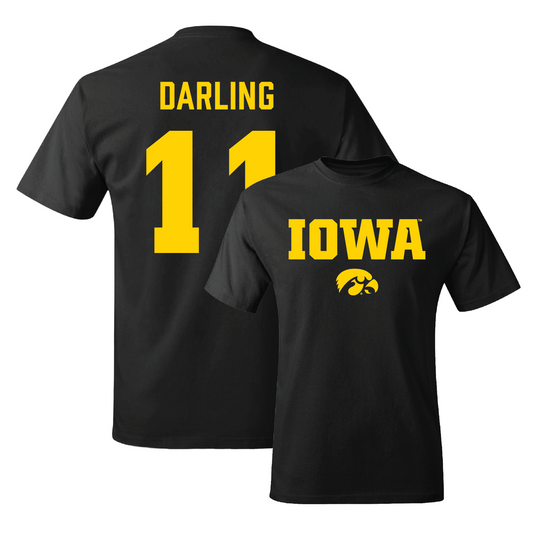 Black Women's Volleyball Classic Tee Youth Small / Amanda Darling | #11