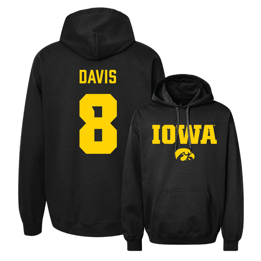 Black Women's Volleyball Classic Hoodie Youth Small / Anna Davis | #8