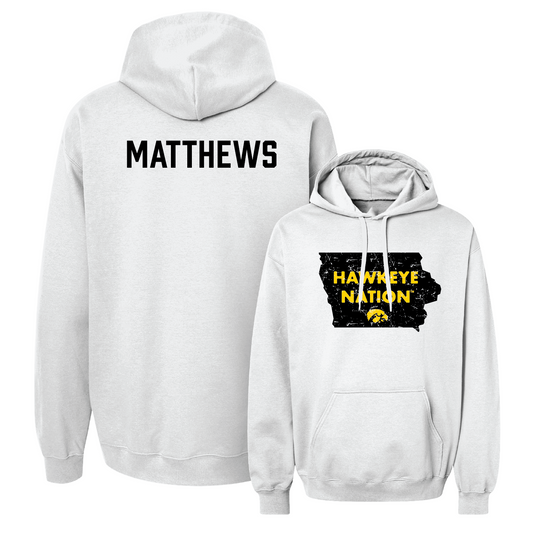 White Men's Wrestling State Hoodie Youth Small / Charles Matthews
