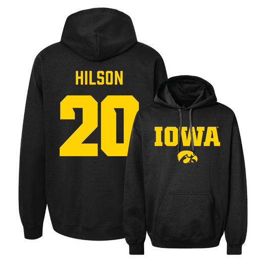 Black Football Classic Hoodie Youth Small / Deavin Hilson | #20