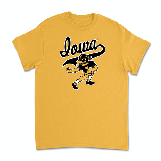 Gold Football Mascot Tee - Alex Mota