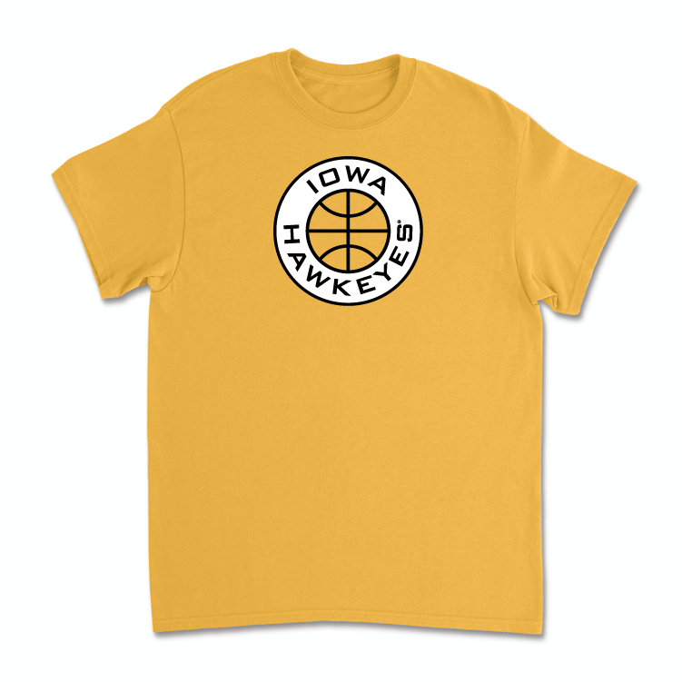 Gold Men's Basketball Tee - Carter Kingsbury