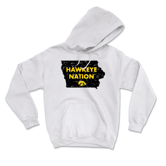 Football White State Hoodie - Gregory Fagan