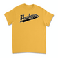 Gold Baseball Script Tee - Jack Whitlock