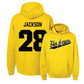 Gold Softball Script Hoodie - Avery Jackson