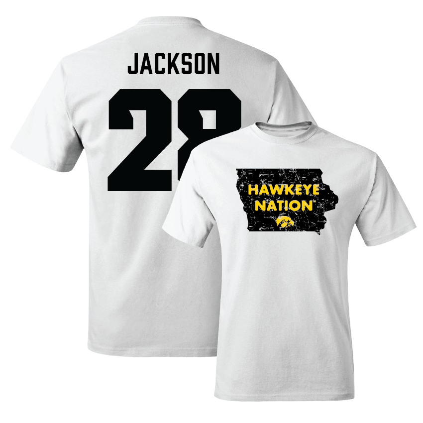 Softball White State Comfort Colors Tee - Avery Jackson