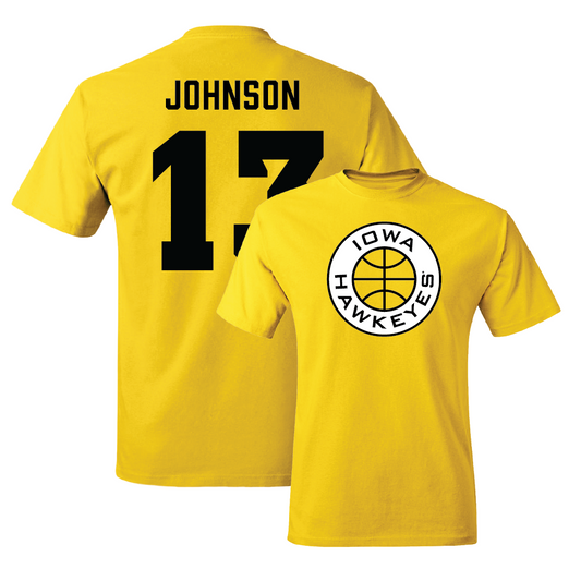 Gold Women's Basketball Tee  - Kennise Johnson