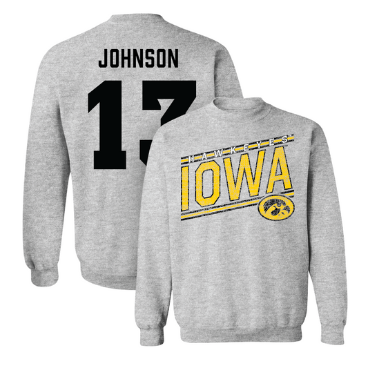 Sport Grey Women's Basketball Slant Crew - Kennise Johnson