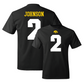 Black Football Shirsey Tee   - Kaleb Johnson