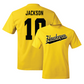 Gold Football Script Tee - Nick Jackson