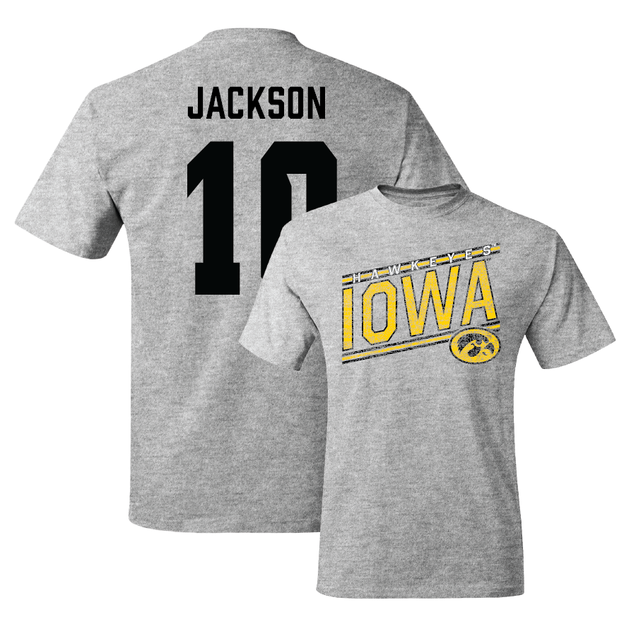 Sport Grey Football Slant Tee - Nick Jackson