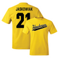 Gold Softball Script Tee - Andrea Jaskowiak