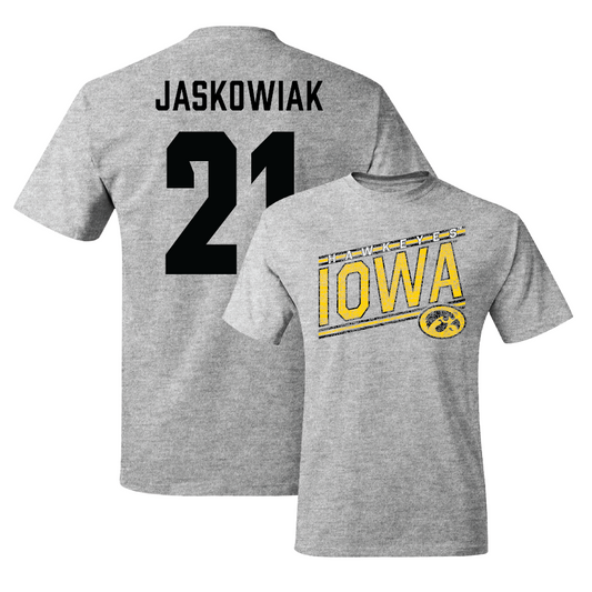 Sport Grey Softball Slant Tee - Andrea Jaskowiak