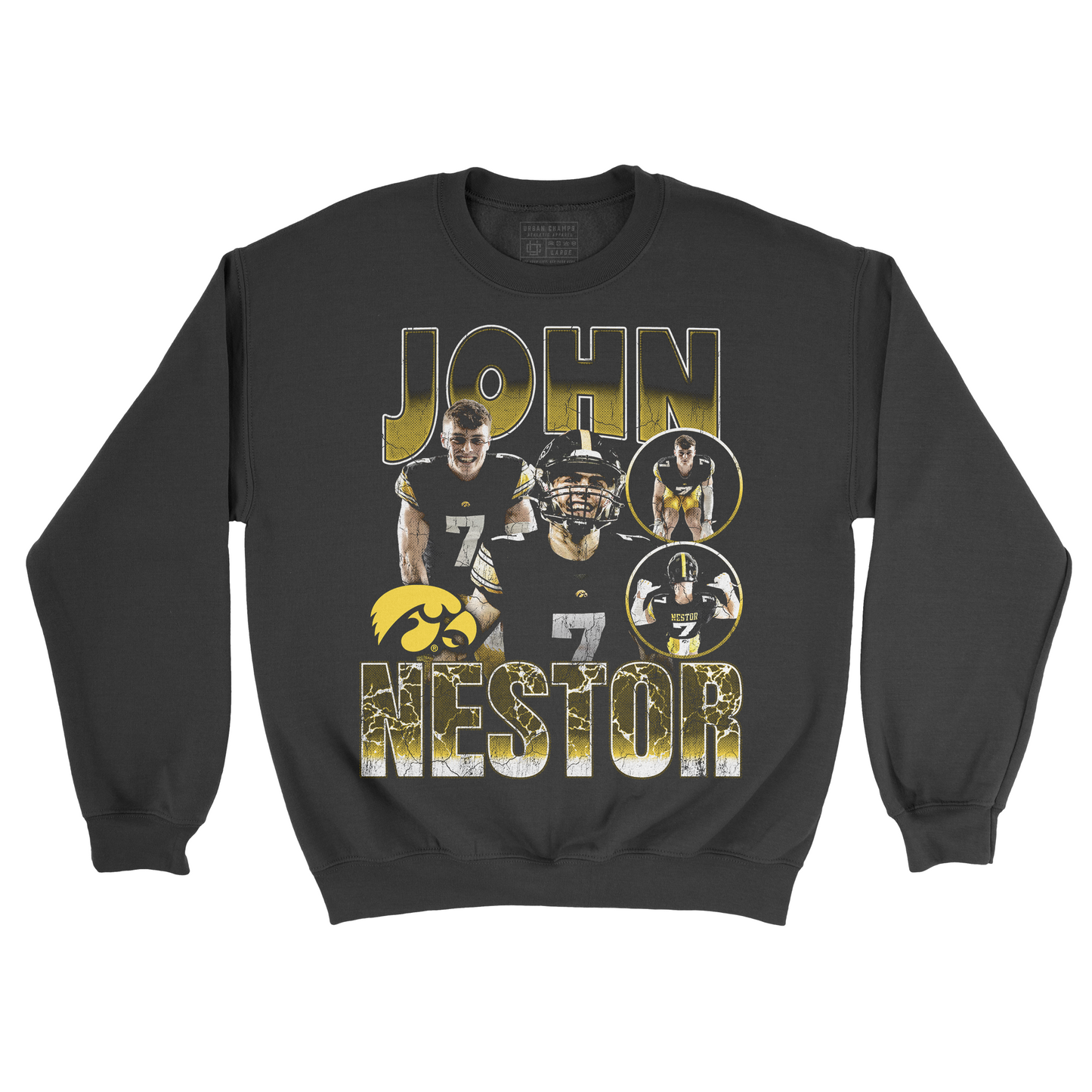 EXCLUSIVE RELEASE: John Nestor Graphic Black Crew