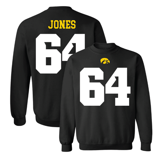 Football Black Shirsey Crew - Leighton Jones