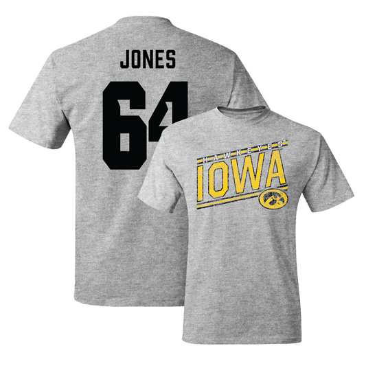 Sport Grey Football Slant Tee - Leighton Jones