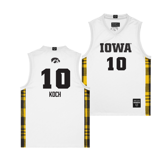 EXCLUSIVE: Iowa Winter Edition Basketball Jersey  - Jacob Koch