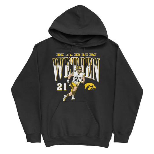 EXCLUSIVE RELEASE: Kaden Wetjen Cartoon Black Hoodie