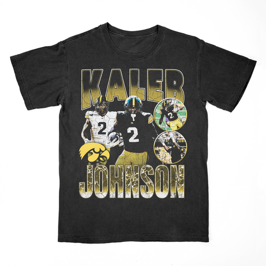 EXCLUSIVE RELEASE: Kaleb Johnson Graphic Black Tee