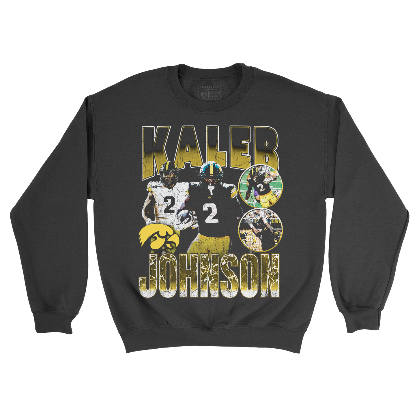 EXCLUSIVE RELEASE: Kaleb Johnson Graphic Black Crew