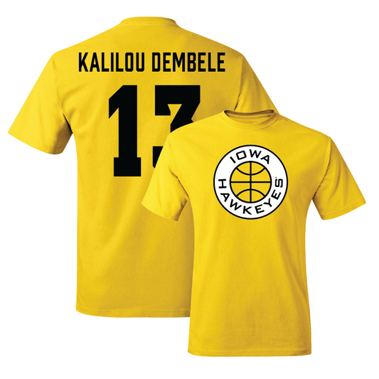 Gold Men's Basketball Tee - Ladji Kalilou Dembélé
