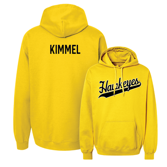 Gold Swim & Dive Script Hoodie - Hayley Kimmel