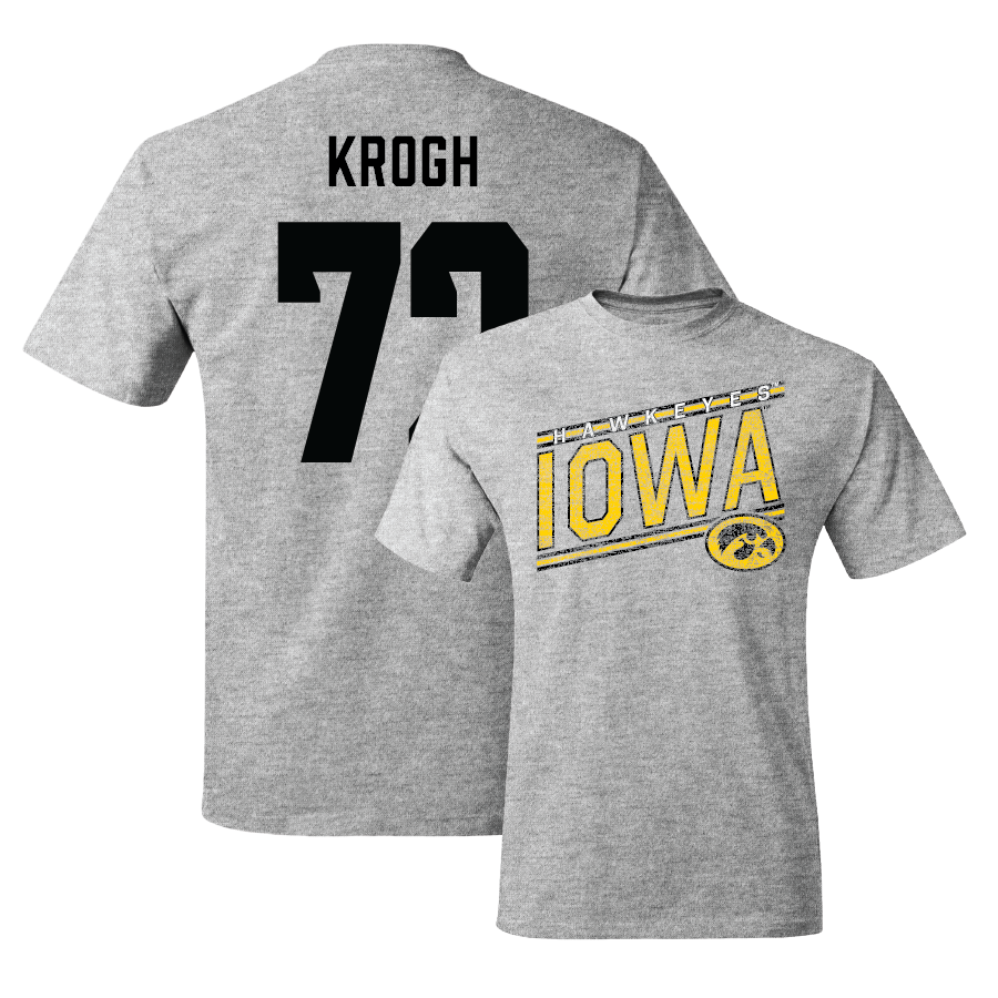 Sport Grey Football Slant Tee - Kale Krogh