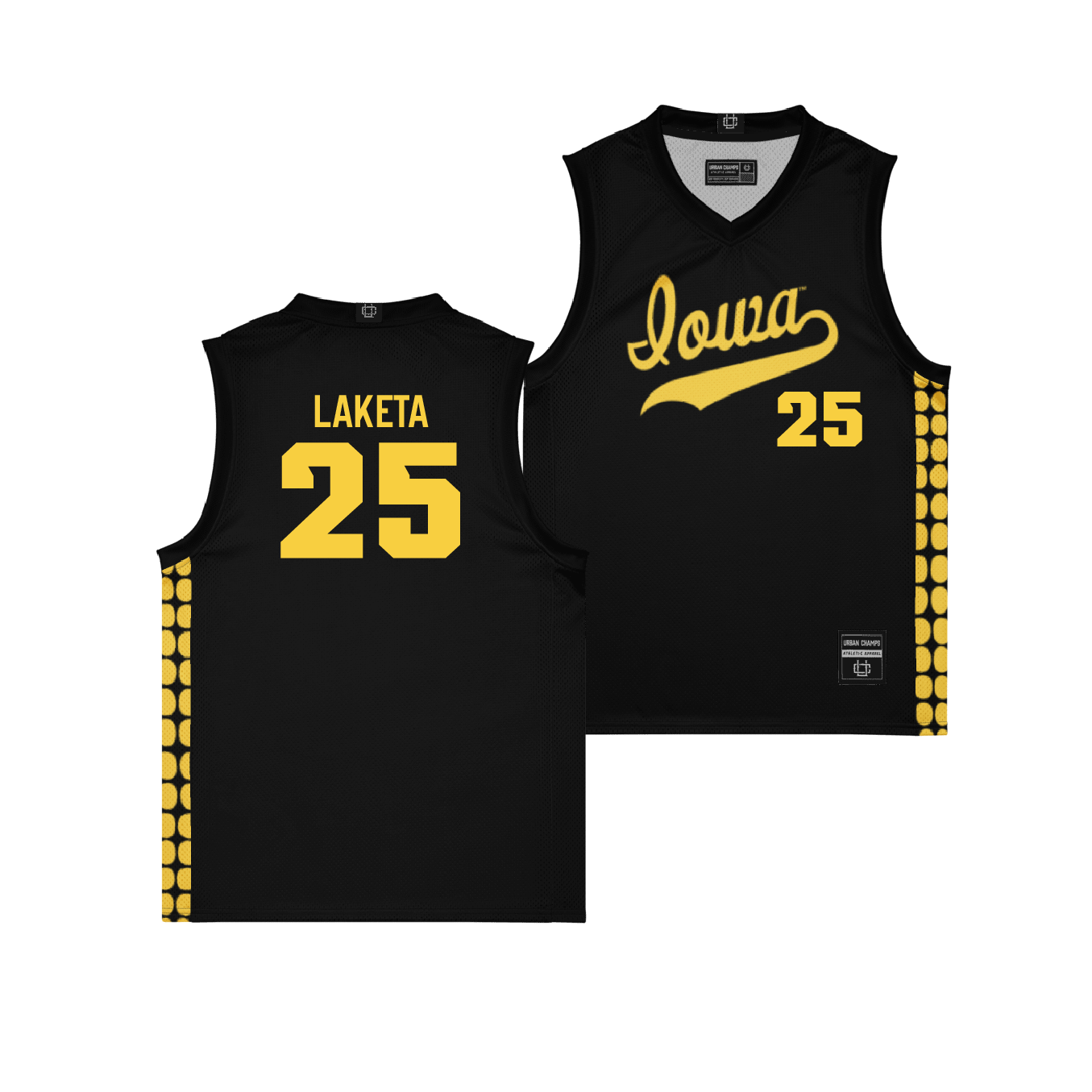 Iowa Mens Basketball 2025 Campus Edition Jersey - Luc Laketa