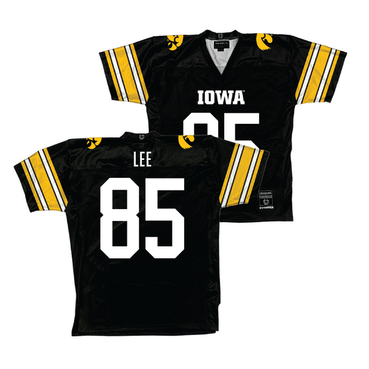 Black Iowa Football Jersey - Logan Lee