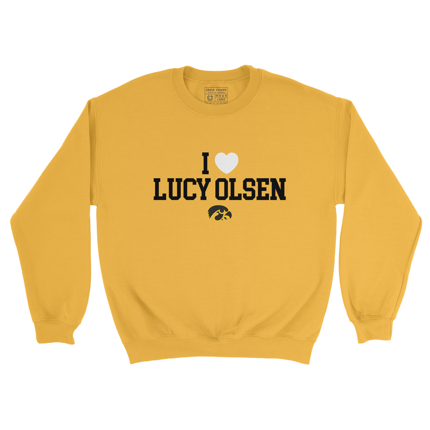 EXCLUSIVE RELEASE: I Love Lucy Olsen Gold Crew