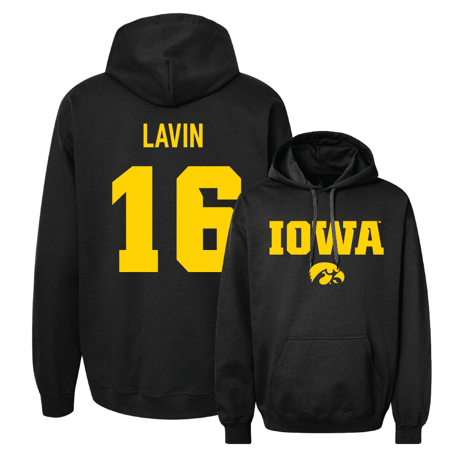 Women's Volleyball Black Classic Hoodie - Emily Lavin