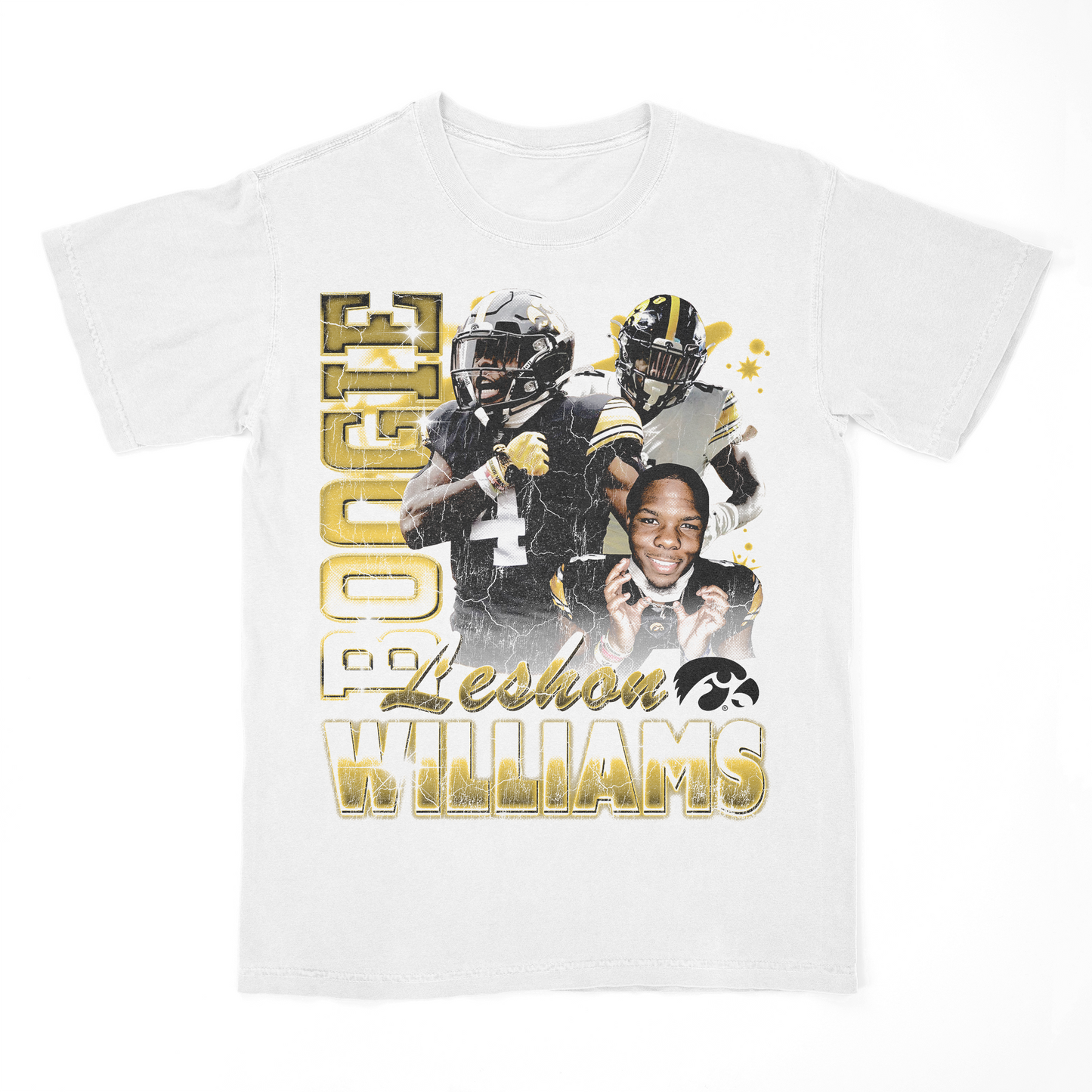 EXCLUSIVE RELEASE: Leshon Williams Graphic White Tee