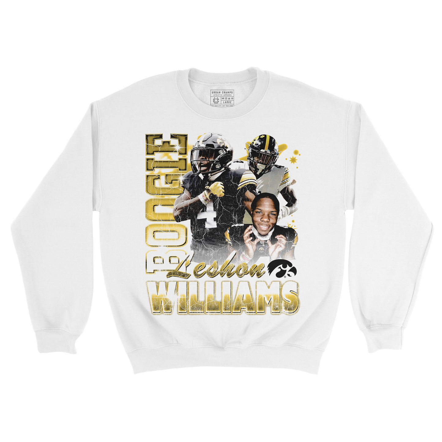 EXCLUSIVE RELEASE: Leshon Williams Graphic White Crew