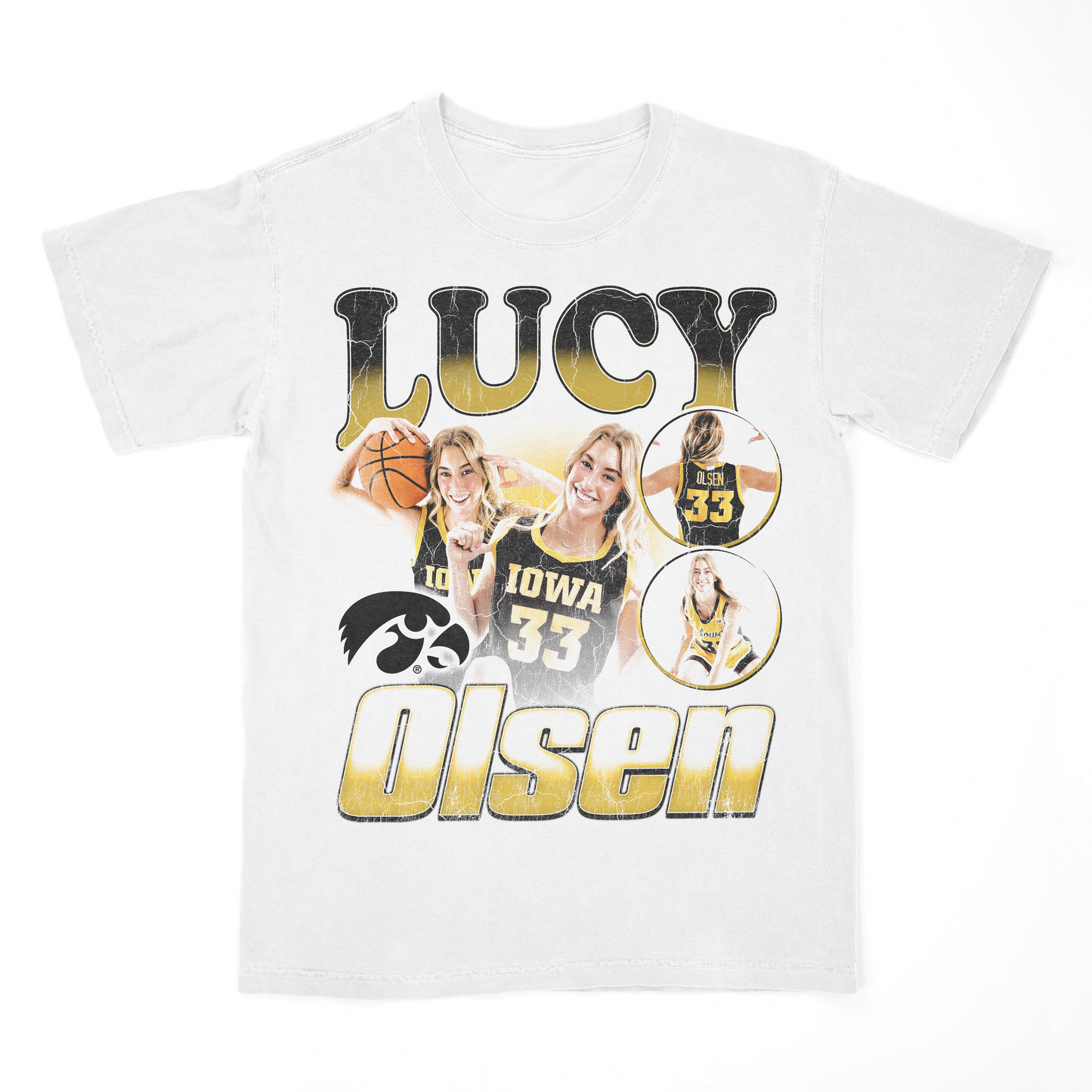 EXCLUSIVE RELEASE: Lucy Olsen 90s Graphic White Tee