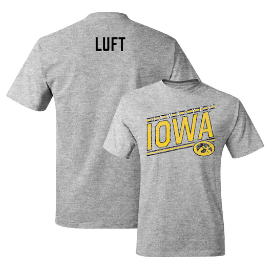 Sport Grey Women's Wrestling Slant Tee - Lilly Luft