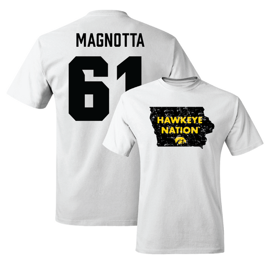 Field Hockey White State Comfort Colors Tee  - Mia Magnotta