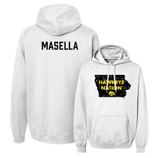 Gymnastics White State Hoodie  - Gianna Masella