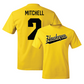 Gold Baseball Script Tee  - Gable Mitchell