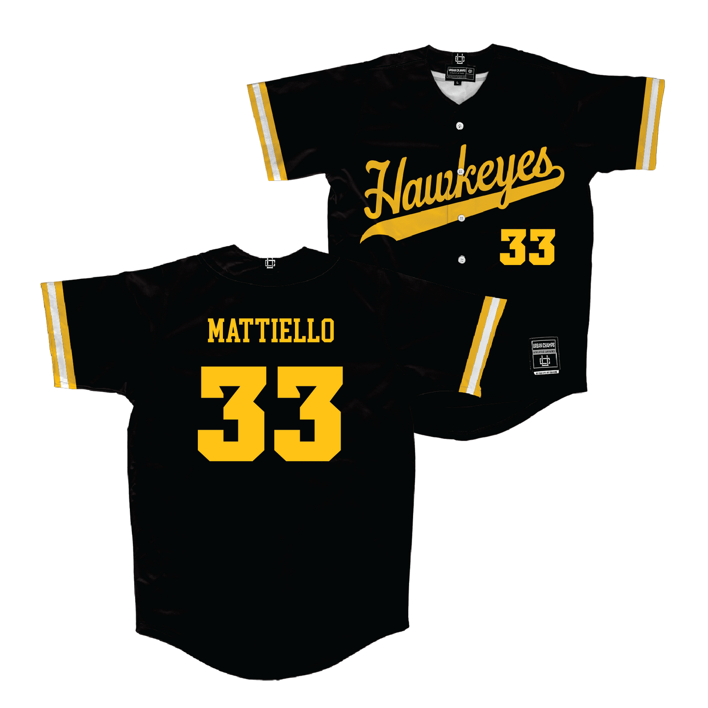 Iowa Softball Black Jersey - Echo Mattiello