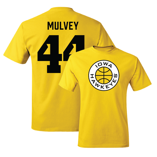 Gold Men's Basketball Tee - Riley Mulvey