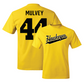 Gold Men's Basketball Script Tee - Riley Mulvey