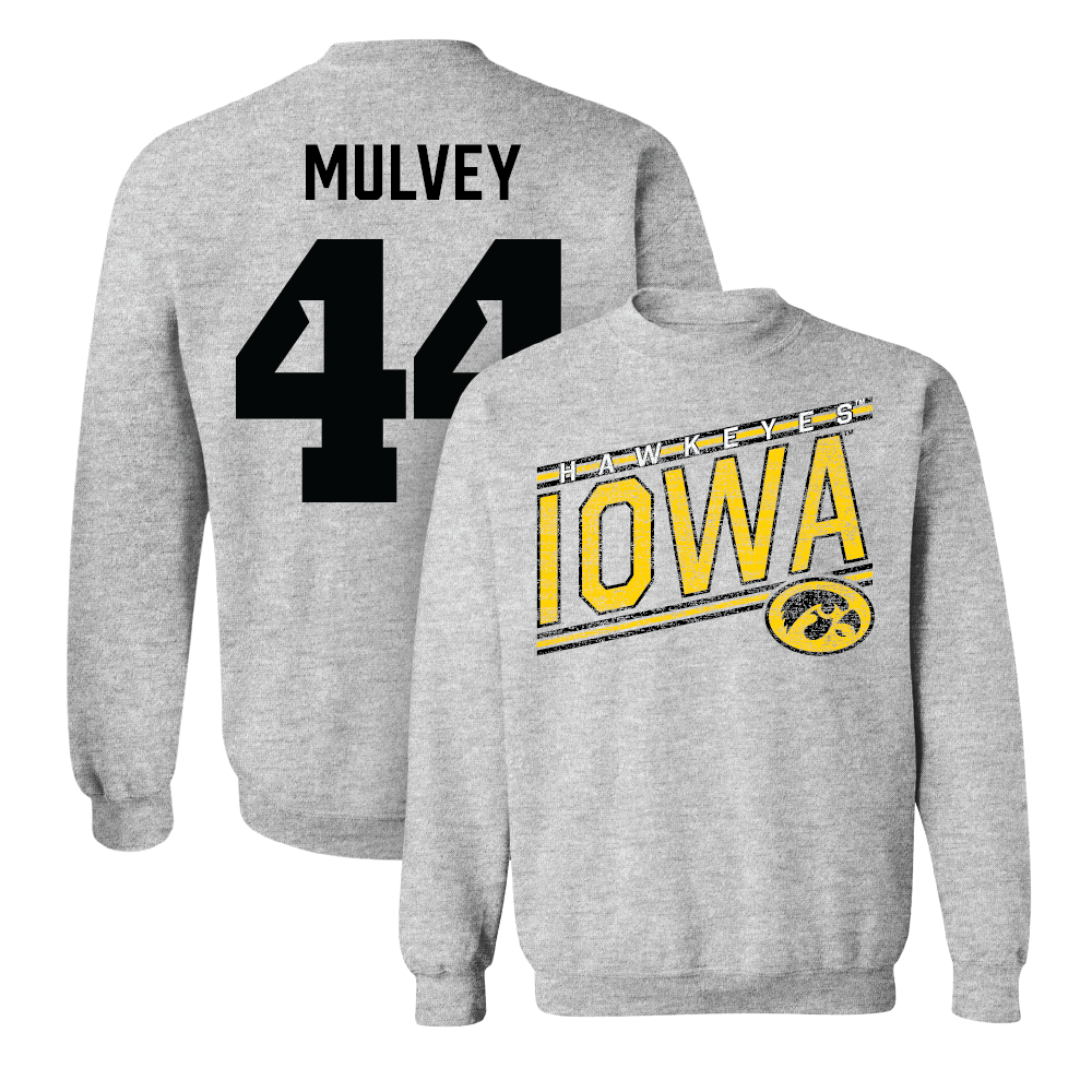 Sport Grey Men's Basketball Slant Crew - Riley Mulvey