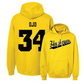 Gold Softball Script Hoodie  - Jaylee Ojo