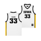 Iowa Women's Basketball White Jersey - Lucy Olsen