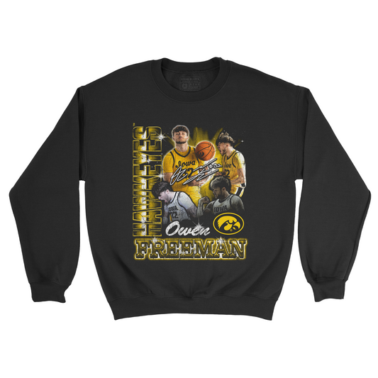 EXCLUSIVE RELEASE: Owen Freeman 90s Graphic Black Crew