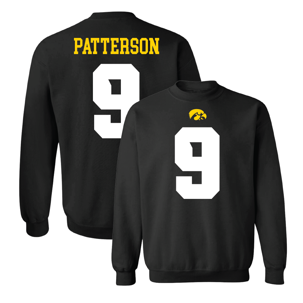 Black Football Shirsey Crew   - Jaziun Patterson