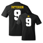 Black Football Shirsey Tee   - Jaziun Patterson